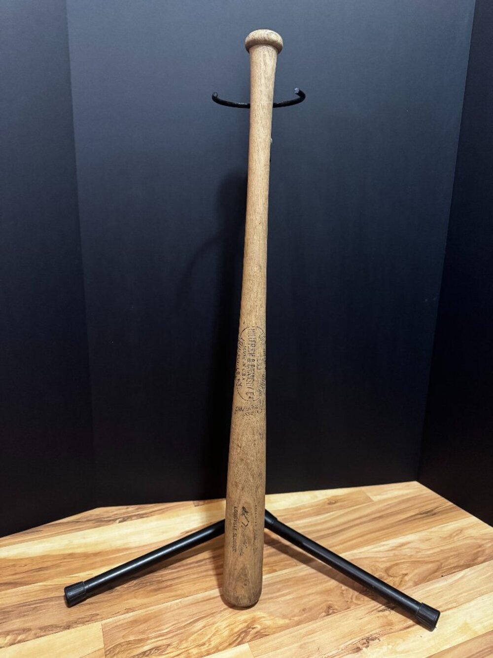 Vintage Louisville Slugger 125J Ed Mathews Little League Wood Bat 29" Powerized